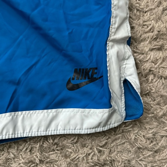 EUC Men’s Nike Blue/White Polyester Gym Work-out Shorts Size XXL - Picture 2 of 6